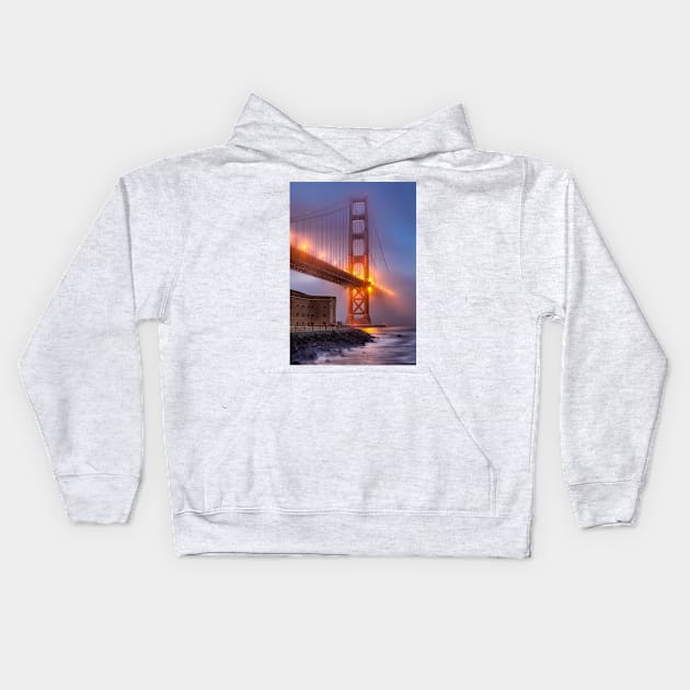 Palace of Fine Art Kids Hoodie by jforno